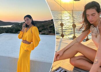 Dua Lipa rikthehet në Shqipëri për pushime