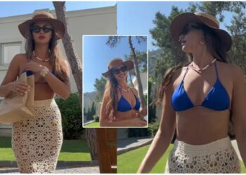 Kiara poston foto fantastike nga pushimet me Luizin