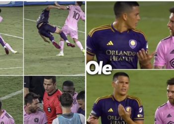 Messi përplasje të ashpër me yllin e Orlando City (VIDEO)