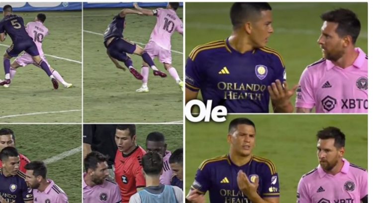 Messi përplasje të ashpër me yllin e Orlando City (VIDEO)