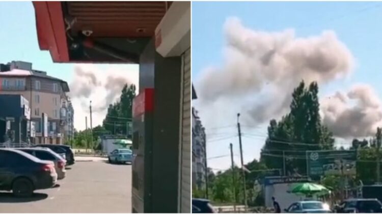 Ushtria ukrainase godet bazën ruse në Nova Kahova