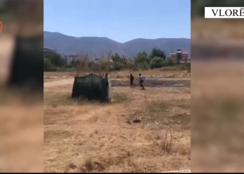 Ndezi zjarr në Radhimë, arrestohet 26-vjeçari (VIDEO)