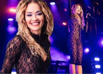 Rita Ora bën performancë elektrizuese në Zvicër