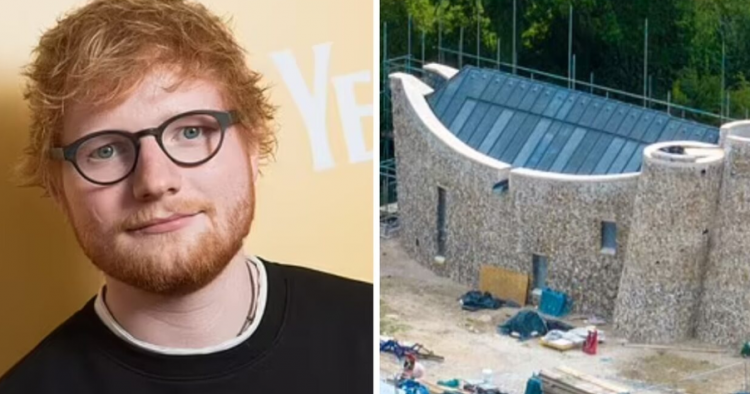 E pazakontë! Ed Sheeran ndërton kishë dhe varrin e tij në shtëpi