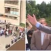 VIDEO/ Momenti i sikletshëm për Vuçiç, përshëndet njerëzit por…
