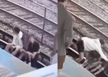 Shokuese, 3 persona goditen nga rryma elektrike në shinat e trenit