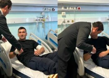 Albin Kurti mbledh Këshillin e Sigurisë, viziton policin në spital