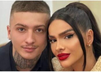 Arbenita ‘harron’ Feron, shfaqet në drekë më një të huaj