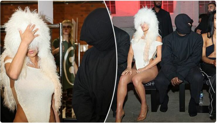 Veshje e pazakontë e Kenye Uest dhe gruas së tij (FOTO)