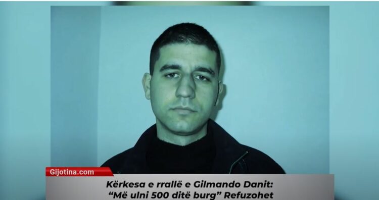 Refuzohet kërkesa e rrallë e Gilmando Danit: “Më ulni 500 ditë burg”
