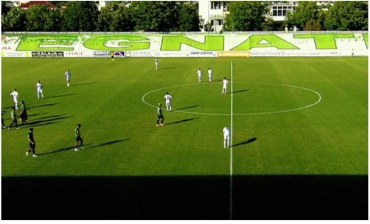 Shënohen 7 gola, Egnatia mposht Erzenin