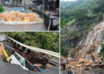 Shëmbet shkëmbi prej stuhisë, dy viktima e 100 të plagosur