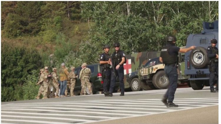 Armatimet e serbëve në manastir, Specialja jep detajet