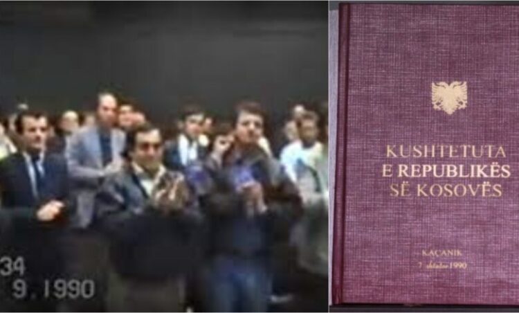 Sot bëhen 33 vite nga miratimi i Kushtetutës së Kaçanikut