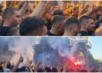 Plisat ‘kallin’ atmosferën në Tiranë (VIDEO)