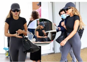 Rita Ora duket atraktive me veshje sportive