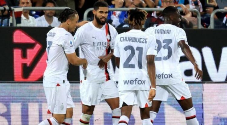 Milan bind ndaj Cagliarit, merr fitoren e rëndësishme