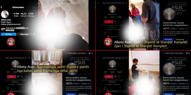 “Ndaje shpirtin nga nëna”, video horror e pseudo-pastores
