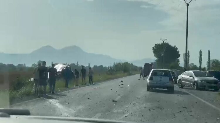 Aksident i rëndë në aksin Lezhë-Shkodër, disa persona të lënduar