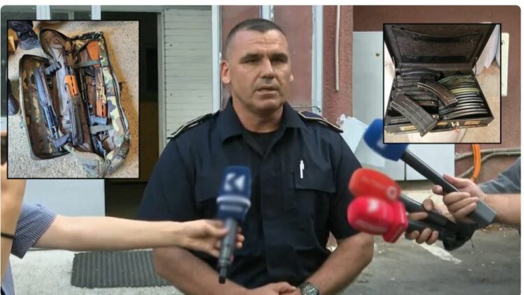 Detaje nga gjetja e armatimit në veriun e Kosovës