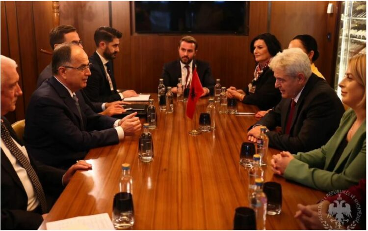 Begaj takohet me partitë politike shqiptare në Maqedoninë e Veriut