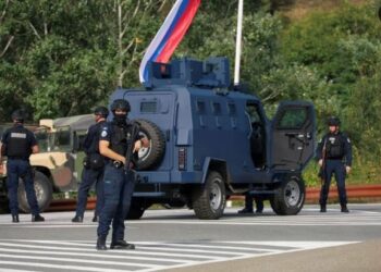 Gjendet autoblida e grupit terrorist e braktisur në dalje të Banjskës