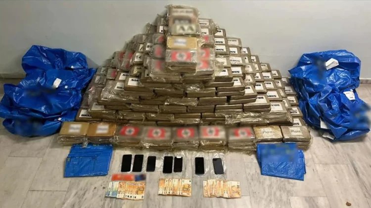 585 kg kokainë në Selanik, arrestohet çifti shqiptar dhe dy nipat