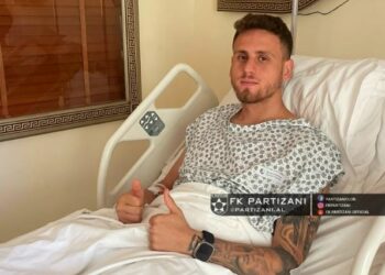 Aksidentohet portieri i Partizanit, humbet ndeshjen ndaj Vllaznisë