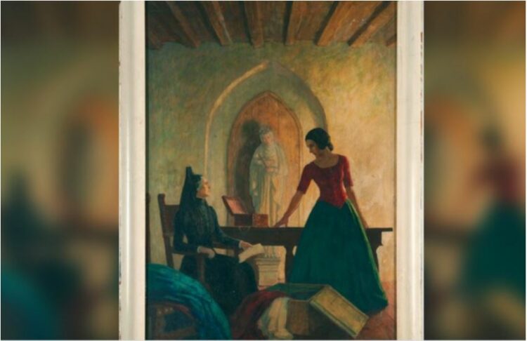 Gruaja me fat, bleu një pikturë 4 dollarë dhe tani mund ta shesë…