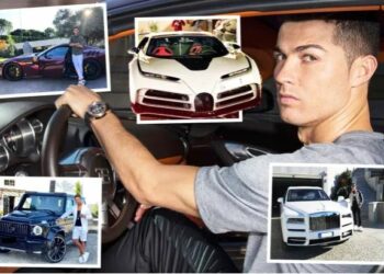 Nga Bugatti tek Lamborghini, ja makinat luksoze të Cristiano Ronaldos