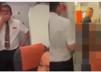 Çifti bën seks gjatë fluturimit në Ibiza (VIDEO)