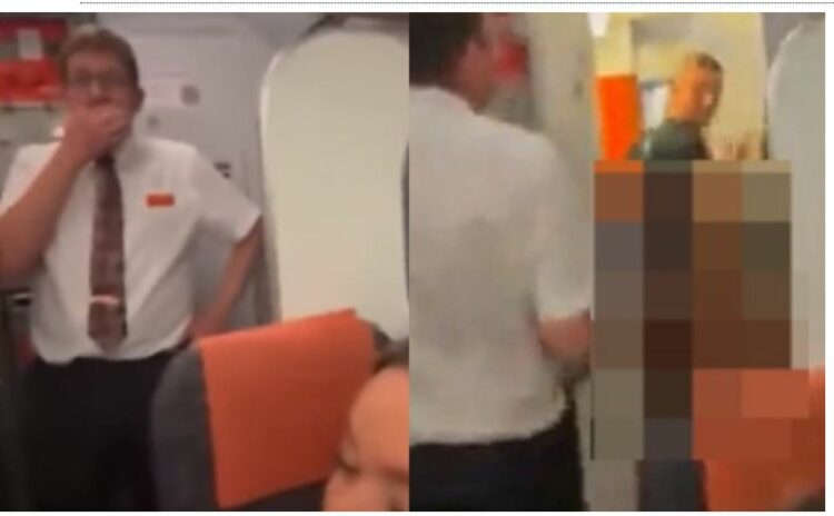 Çifti bën seks gjatë fluturimit në Ibiza (VIDEO)