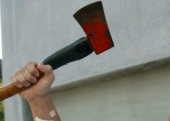 Në ndjekje nga Policia, 46-vjeçari shqiptar godet me sëpatë efektivin