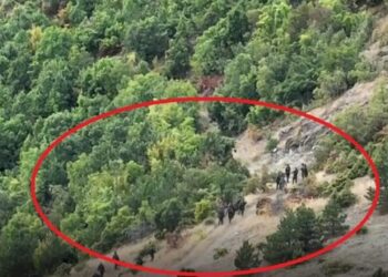 Ja si terroristët serbë ikin maleve pasi vranë policin (VIDEO)