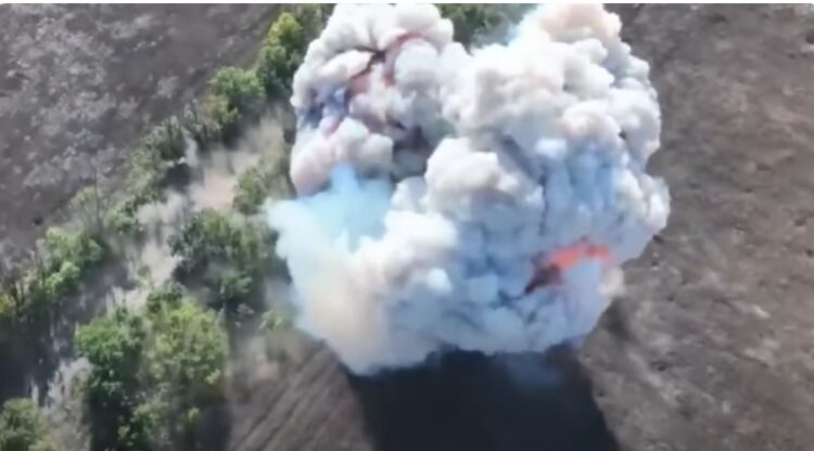 Ukraina bombardon tankun rus (VIDEO)