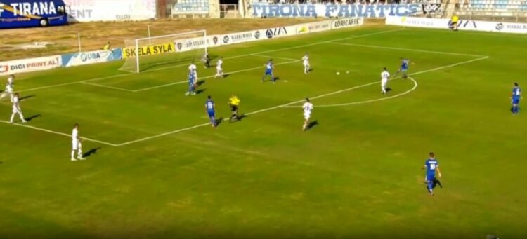 VIDEO/ Erzeni befason Tiranën, shënon golin e parë