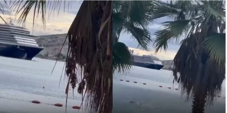 Skandal, trageti në Sarandë derdh mbeturina e ikën (VIDEO)