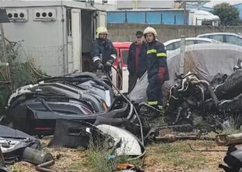 Durrës, shkrumbohet nga zjarri biznesi në zonën e Xhafzotaj