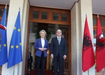 FOTO/ Samiti i Procesit të Berlinit, von der Leyen jep mesazhin e fortë…