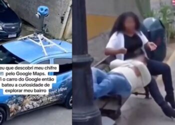 Zbulon tradhtinë e bashkëshortit me shoqen e ngushtë në “Street View”