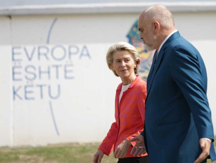 Von der Leyen: Shqipëria po ecën me sukses drejt BE. Rama: Nuk janë vetëm fjalë të mira…