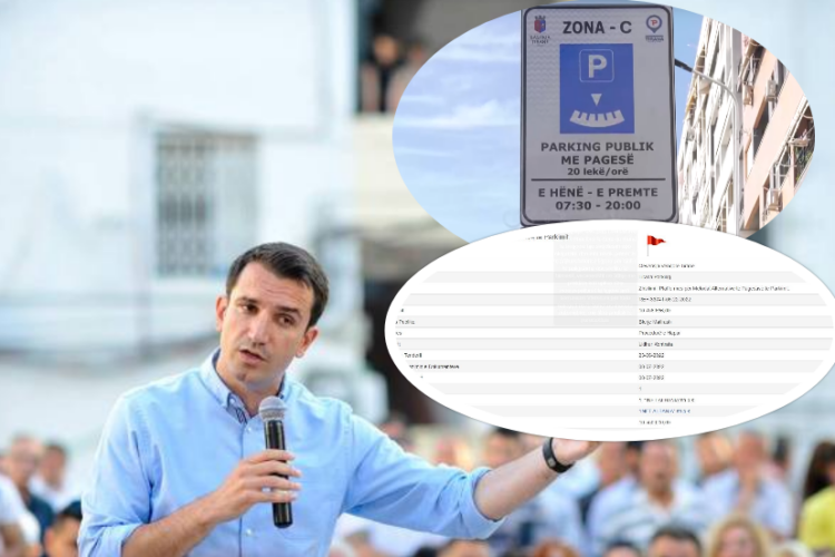 Platforma nuk punon, Lali Eri jep 113 MLN lekë për pagesat online të parkimit