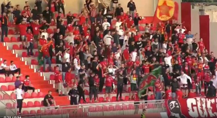 VIDEO/ Vetëm 4 minuta lojë, Partizani shënon 2 gola ndaj Kukësit