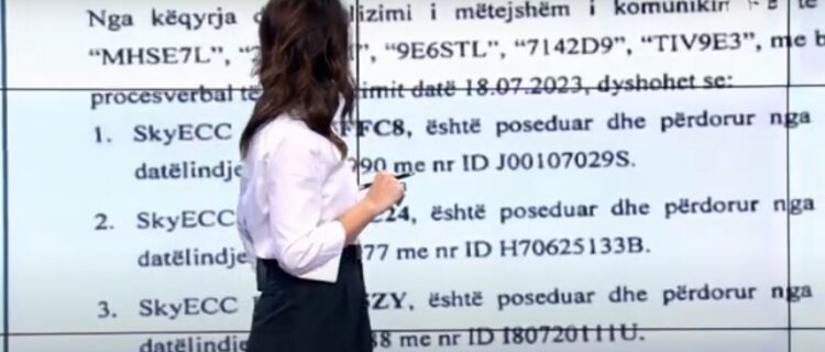 Gazetarja tregon kodet që fshiheshin Martinaj, Bajri dhe Gjoka në Sky