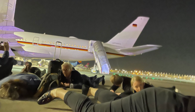 Raketat e Hamas shënjestrojnë edhe avionin e kancelarit Scholz (VIDEO)