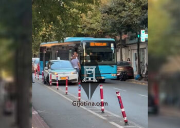 Tiranë/ Autobuzi përplaset me taksinë (VIDEO)