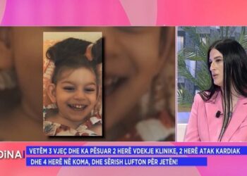 “Lindi pa jetë, pësoi dy herë vdekje klinike”/ Historia e Adorës, vajzës 3-vjeçare