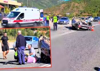 Aksident në Rrugën e Kombit, plagosen disa persona