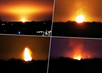 Ç’ndodhi?/ Shpërthim misterioz në Angli, bie një “top” zjarri…