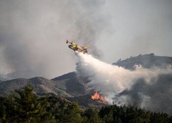 Zjarri në Pishporo, Greqia dërgon 2 avionë zjarrfikës në Fier